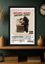 Quadro Bruno Mars Unorthodox Jukebox (Light) Com Vidro Tamanho:21cm x 30cm (A4) Quadro Bruno Mars Unorthodox Jukebox (Light) Com Vidro Tamanho:21cm x 30cm (A4)