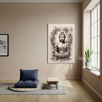 Quadro Buda Símbolo de Serenidade e Paz Interior - 70x50cm Quadro Buda Símbolo de Serenidade e Paz Interior - 70x50cm