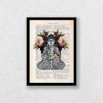 Quadro Buda Zen 24x18cm Quadro Buda Zen 24x18cm