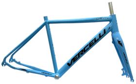 Quadro c/ garfo Vercelli Austin speed gravel Aluminio