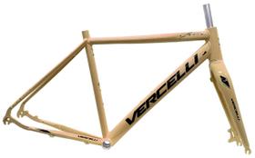 Quadro c/ garfo Vercelli Austin speed gravel Aluminio