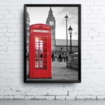 Quadro Cabine Londres A4 Quadro Cabine Londres A4