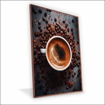 Quadro Café Canvas Sem Vidro