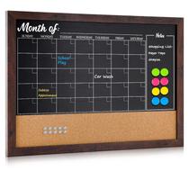 Quadro Calendário de Giz e Cortiça 4 THOUGHT 61 x 46 cm Quadro Calendário de Giz e Cortiça 4 THOUGHT 61 x 46 cm