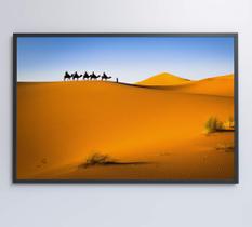 Quadro Camelos Deserto Saara