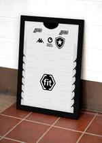 Quadro Camisa Botafogop com Vidro e Moldura Tam:A4 Quadro Camisa Botafogop com Vidro e Moldura Tam:A4