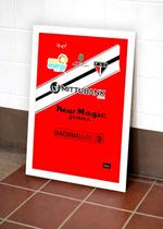 Quadro Camisa Ferroviário com Vidro e Moldura Tam:A4 Quadro Camisa Ferroviário com Vidro e Moldura Tam:A4