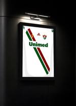 Quadro Camisa Fluminense com Vidro e Moldura Tam:A4 Quadro Camisa Fluminense com Vidro e Moldura Tam:A4