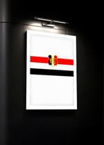 Quadro Camisa Santa Cruz com Vidro e Moldura Branca Tam:A4 Quadro Camisa Santa Cruz com Vidro e Moldura Branca Tam:A4