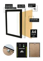 Quadro Camisa Ypiranga FC com Vidro e Moldura Tam:A4 Quadro Camisa Ypiranga FC com Vidro e Moldura Tam:A4