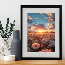Quadro Campo De Margaridas 60X48Cm Quadro Campo De Margaridas 60X48Cm