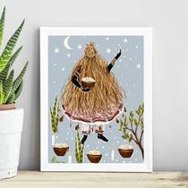 Quadro Candomblé - Omulu 33x24cm Quadro Candomblé - Omulu 33x24cm