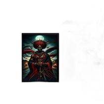 Quadro Candomblé Orixá Bara 33X24Cm