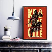 Quadro Candomblé Poster Xangô 24x18cm Quadro Candomblé Poster Xangô 24x18cm