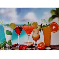 Quadro Canva Drinks/Summer/Verão/Bebida