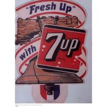 Quadro Canva Fresh up/7 Up/Refrigerante/Bebida