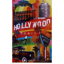 Quadro Canva Hollywood/Ilustração Quadro Canva Hollywood/Ilustração