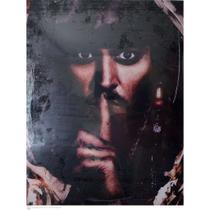 Quadro Canva Jack Sparrow/Piratas do Caribe/Silêncio/Cinema Quadro Canva Jack Sparrow/Piratas do Caribe/Silêncio/Cinema
