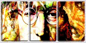 Quadro canvas 55x110 John lennon arte abstrata