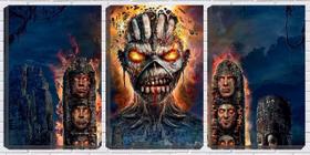 Quadro canvas 80x140 iron maiden busto eddy