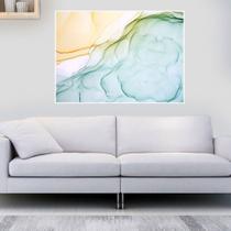 Quadro Canvas Ab Marmorizado Esverdeado 30x42 Quadro Canvas Ab Marmorizado Esverdeado 30x42