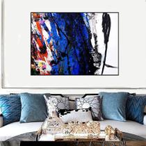 Quadro Canvas Abst. Explosão de Cores 70x90