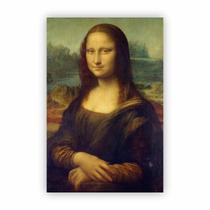 Quadro Canvas Arte Abstrato Monalisa Renascimento 60X40Cm - Plimshop