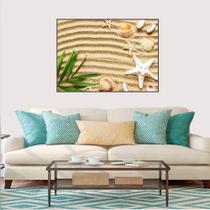 Quadro Canvas Conchas e Estrelas do Mar 60x90