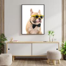 Quadro Canvas Decorativo para Sala Dog 90x60 Quadro Canvas Decorativo para Sala Dog 90x60