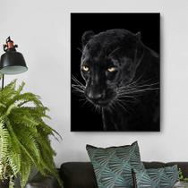 Quadro Canvas Decorativo para Sala Pantera Negra 70x50