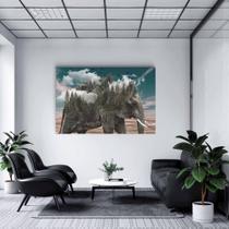 Quadro canvas elefante