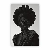 Quadro Canvas Fotografia Artística Mulher Negra 60x40cm Quadro Canvas Fotografia Artística Mulher Negra 60x40cm