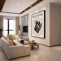 Quadro Canvas Henri Matisse Voros Preto 70x50cm Mold Preta Quadro Canvas Henri Matisse Voros Preto 70x50cm Mold Preta