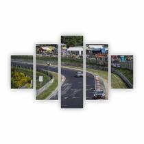 Quadro Canvas Pista Corrida Nurburgring Alemanha 110X65Cm Quadro Canvas Pista Corrida Nurburgring Alemanha 110X65Cm