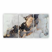 Quadro Canvas Premium Abstrato Arte Moderna 125x65cm