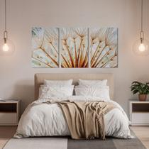 Quadro Canvas Sala Tela Decorativo Flor Flores Dandelion
