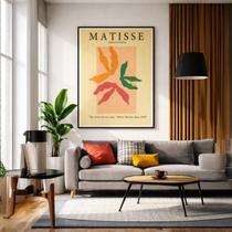 Quadro Canvas Vintage Kraft Paper 40x30cm Mold Branca
