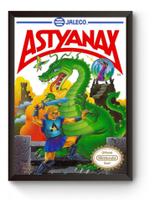 Quadro Capa Astyanax Nintendinho Poster Moldurado