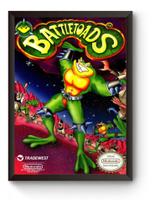 Quadro Capa Battletoads Nintendinho Poster Moldurado
