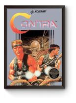 Quadro Capa Contra Nintendinho Poster Moldurado Quadro Capa Contra Nintendinho Poster Moldurado