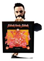 Quadro Capa Disco Black Sabbath Bloody Sabbat Arte Moldura