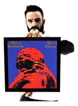 Quadro Capa Disco Black Sabbath Born Again Arte Na Moldura