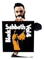 Quadro Capa Disco Black Sabbath Vol. 4 Arte Na Moldura