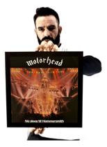 Quadro Capa Disco Motorhead No Sleep Til The Arte Na Moldura