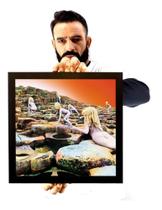 Quadro Capa Do Disco Lp Led Zeppelin Houses Of The Holy 33cm