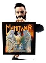 Quadro Capa Do Disco Manowar Batlle Hyms Arte Na Moldura Quadro Capa Do Disco Manowar Batlle Hyms Arte Na Moldura