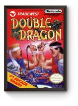 Quadro Capa Double Dragon Nintendinho Poster Moldurado Quadro Capa Double Dragon Nintendinho Poster Moldurado
