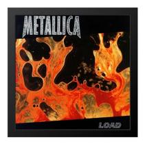 Quadro Capa Eternizada Vinil Metallica Load 33x33