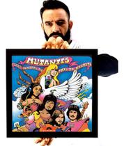 Quadro Capa Lp Mutantes E Seus Cometas No País Do Baurets