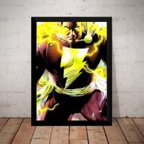 Quadro Capitão Marvel Shazam! Arte De Alex Ross Quadro Capitão Marvel Shazam! Arte De Alex Ross